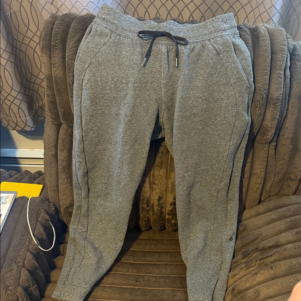 lululemon athletica Heathered Gray Joggers